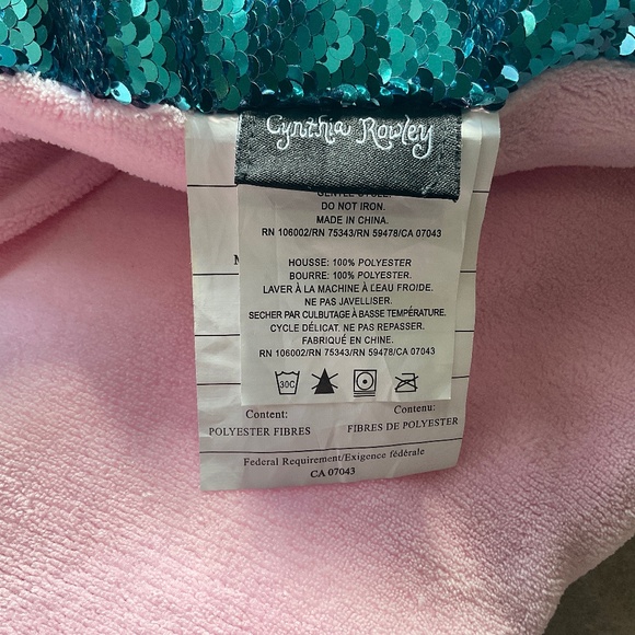 Cynthia Rowley Mermaid Snuggle Tail,  Blanket Sleeping Bag, One Size, for kids - Picture 7 of 14